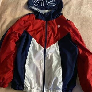 Fila windbreaker jacket boys
